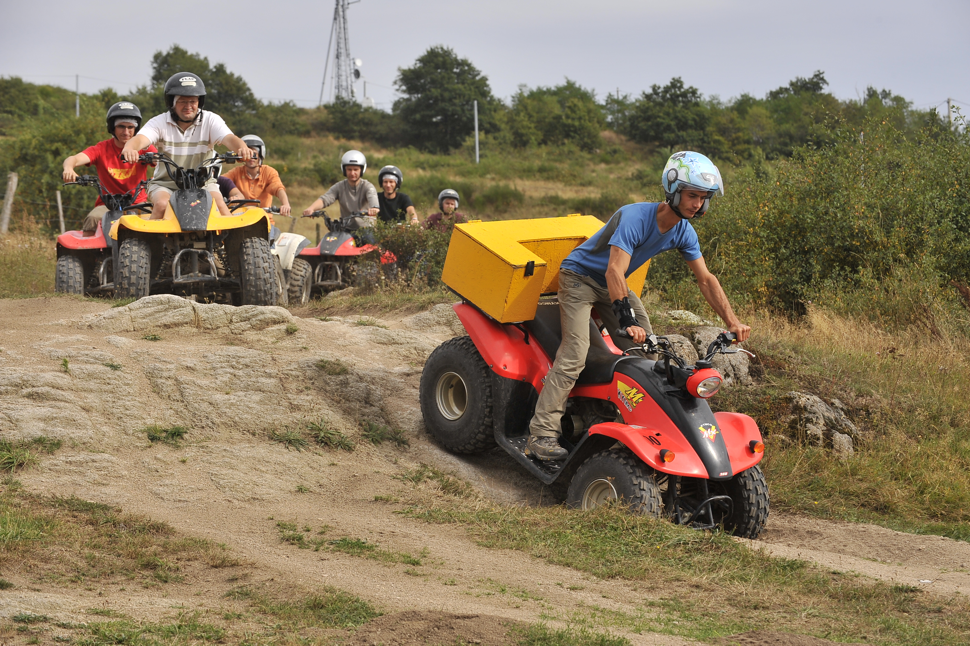 randonnee quad issoire