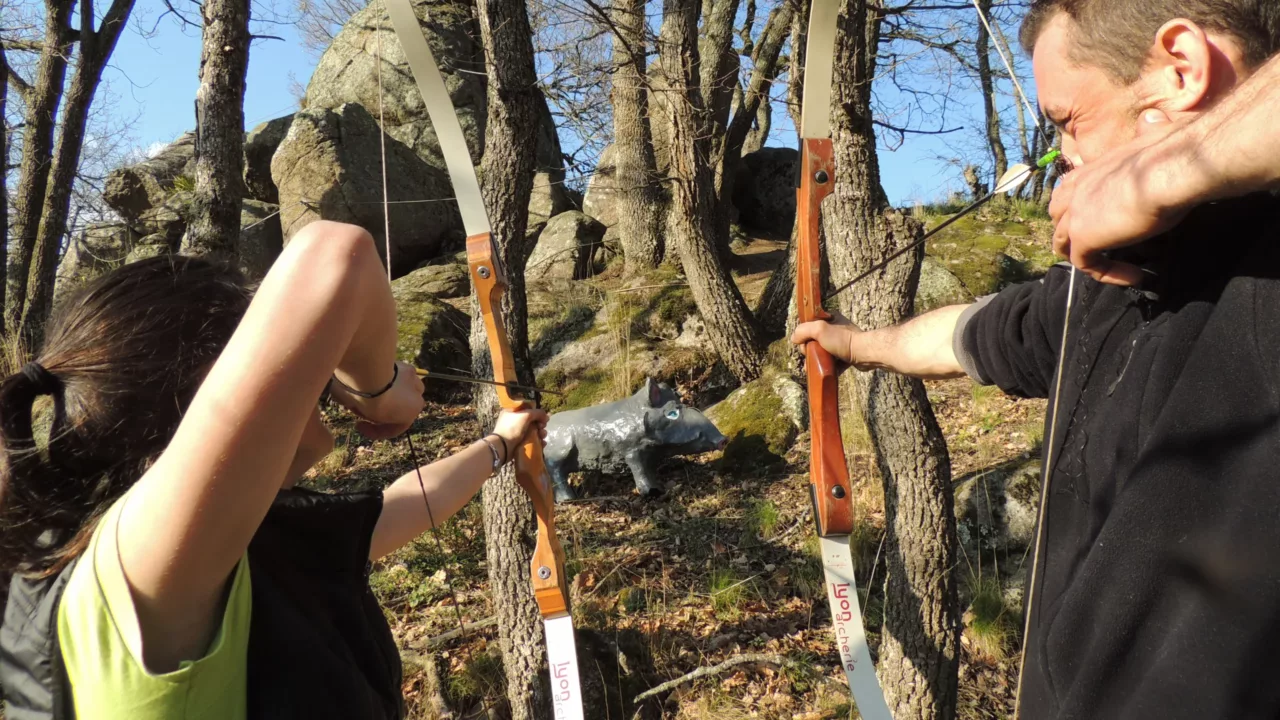 parcours tir a l'arc